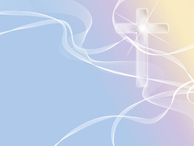 Blue Christian Cross Free PPT For Your PowerPoint   image Backgrounds