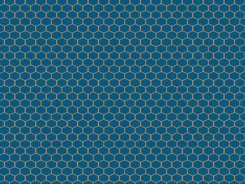 Blue Hexagon Honeycomb Backgrounds