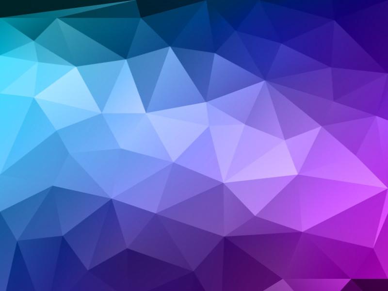 Blue Polygon Vector Backgrounds