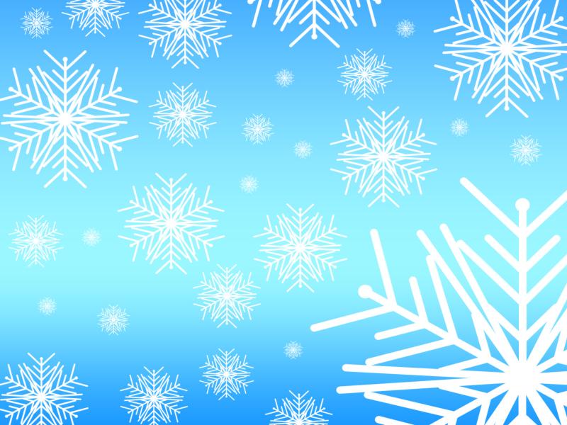 Blue Snowflake Picture Backgrounds
