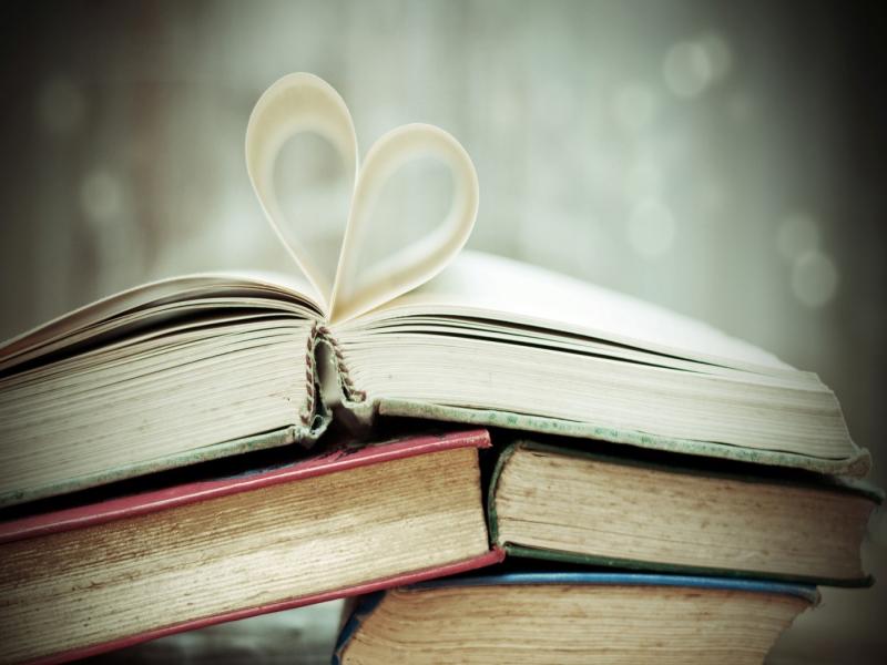 Books Heart Mood Hd Photo Backgrounds