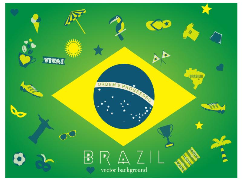 Brazil Slides Backgrounds