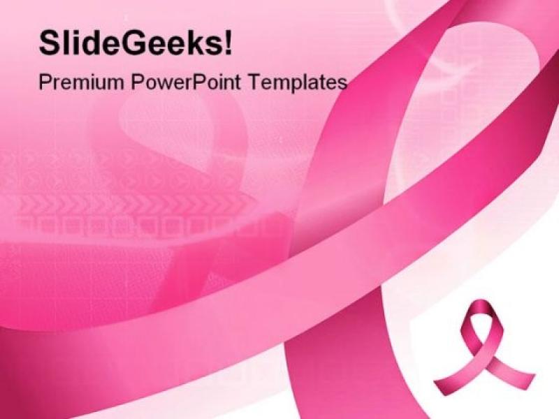 Breast Cancer Templates Presentation Backgrounds