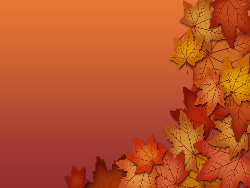 Brown Leaf Border Picture Backgrounds