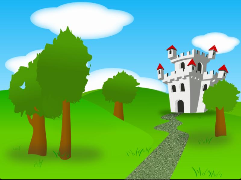 Cartoon Castle Backgrounds