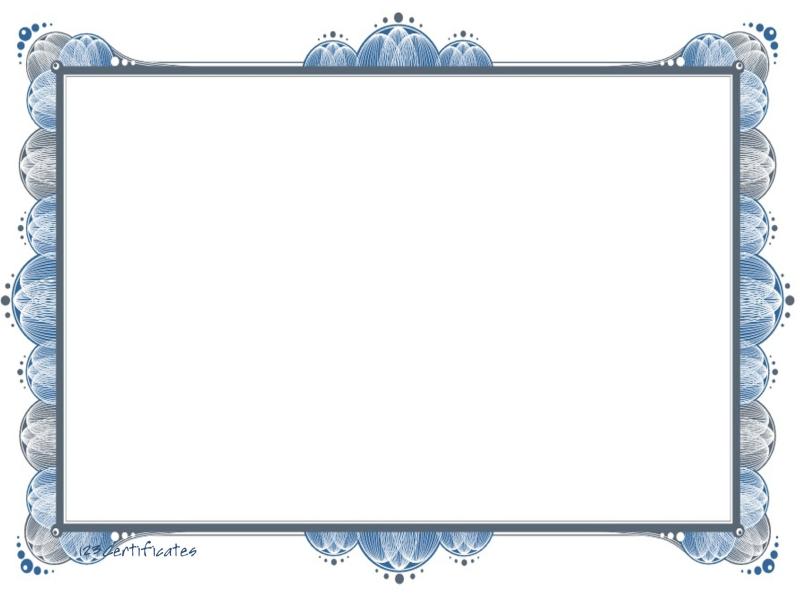 Certificate Border Artwork Certificates   Design Backgrounds