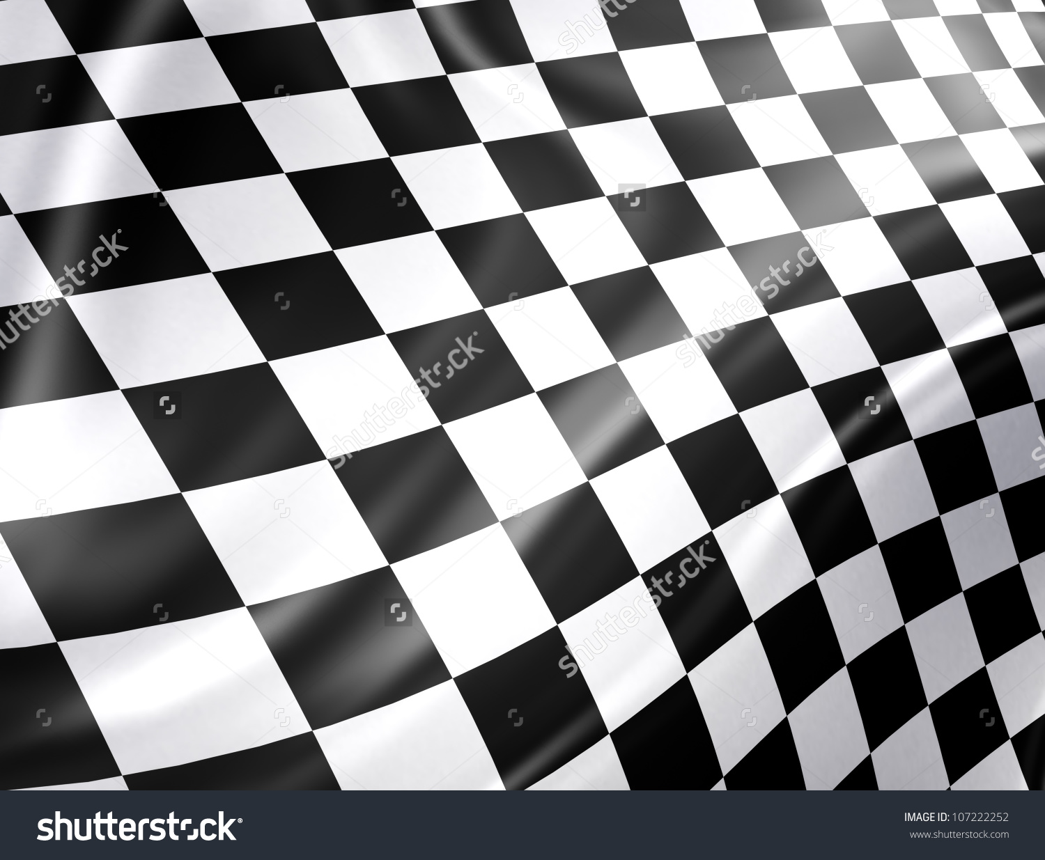 Checkered Racing Flag Backgrounds for Powerpoint Templates PPT