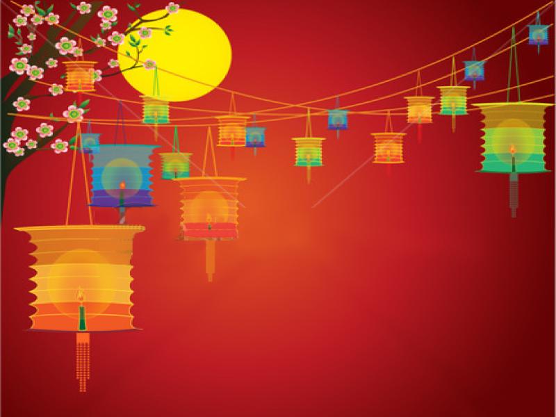 Chinese Free Lantern Festival   Wallpaper Backgrounds