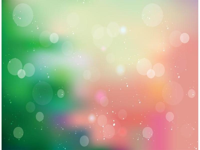 Christmas Bokeh Frame Backgrounds