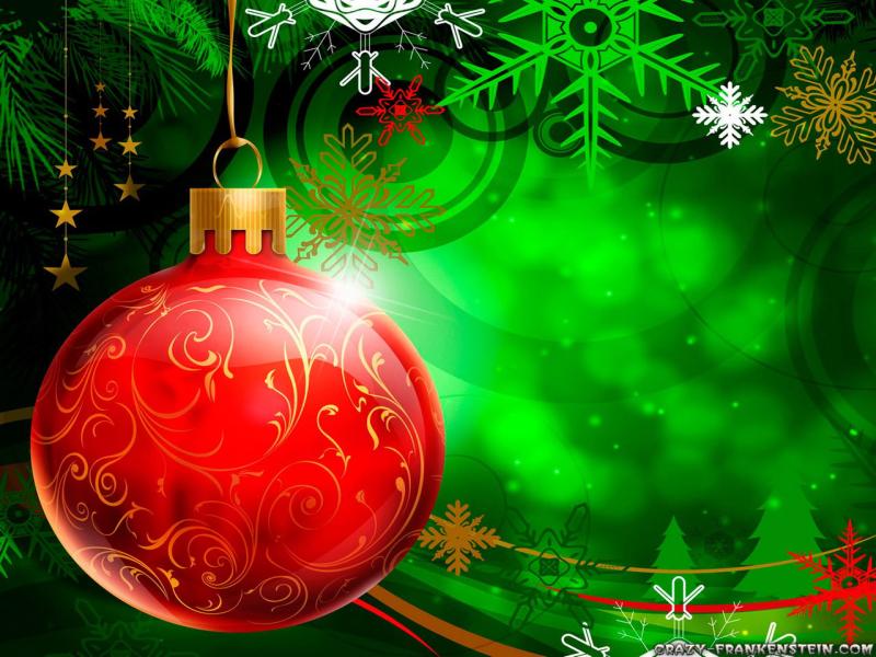 Christmas Ornament Clipart Backgrounds