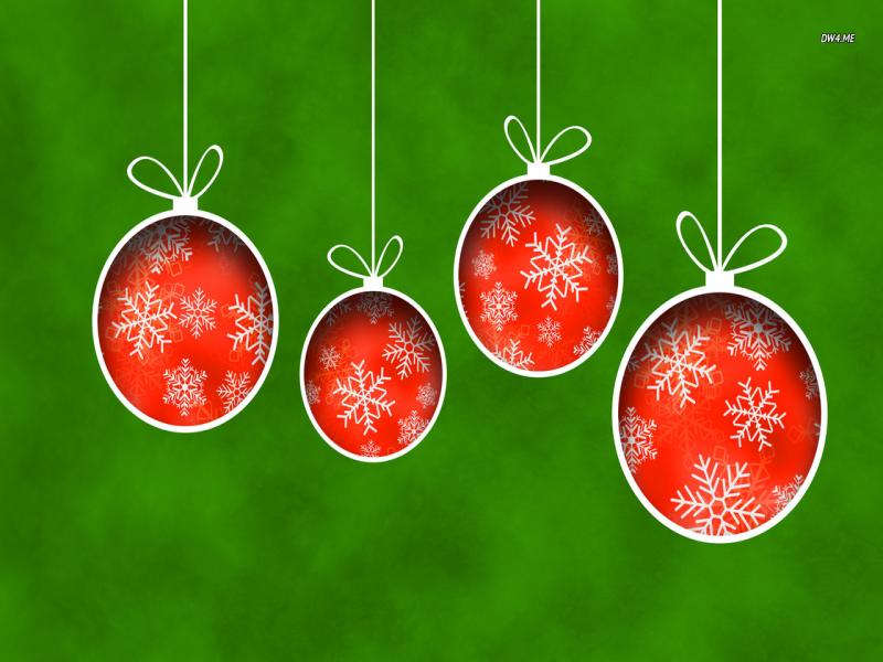 Christmas Ornaments Backgrounds