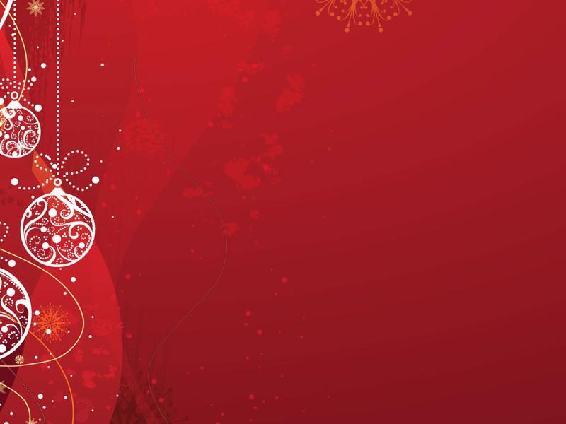 Christmas Red Ballss Holiday Images HTML   image Backgrounds