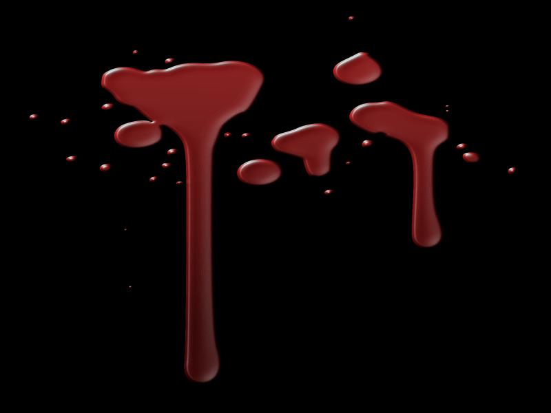 Clipart Blood Dripping Transparent Template Backgrounds