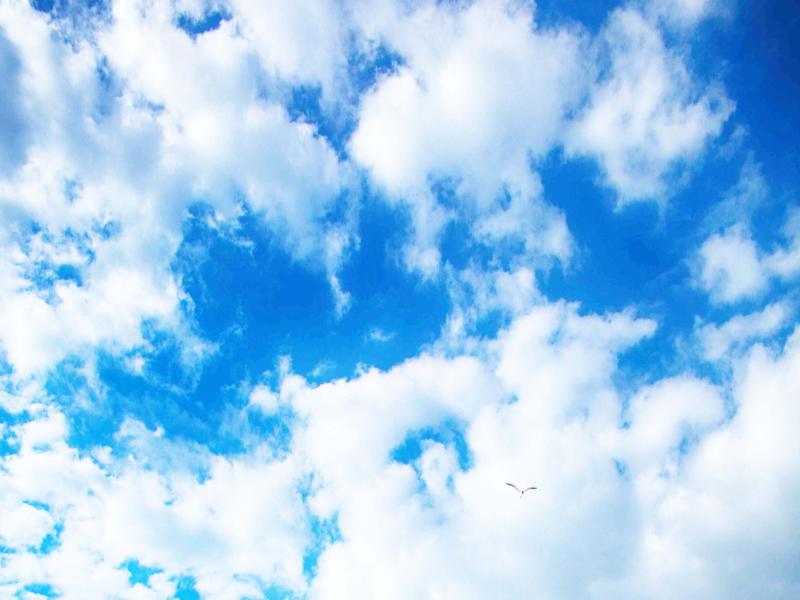 Clouds Blue Sky Slides Backgrounds