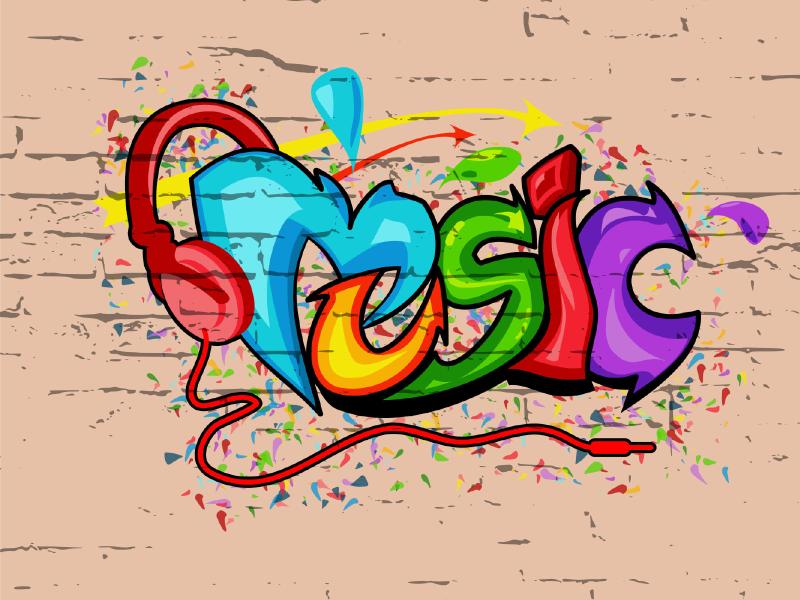 Colorful Music Texture Backgrounds