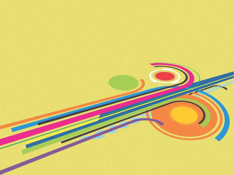 Colorful Swirls Backgrounds