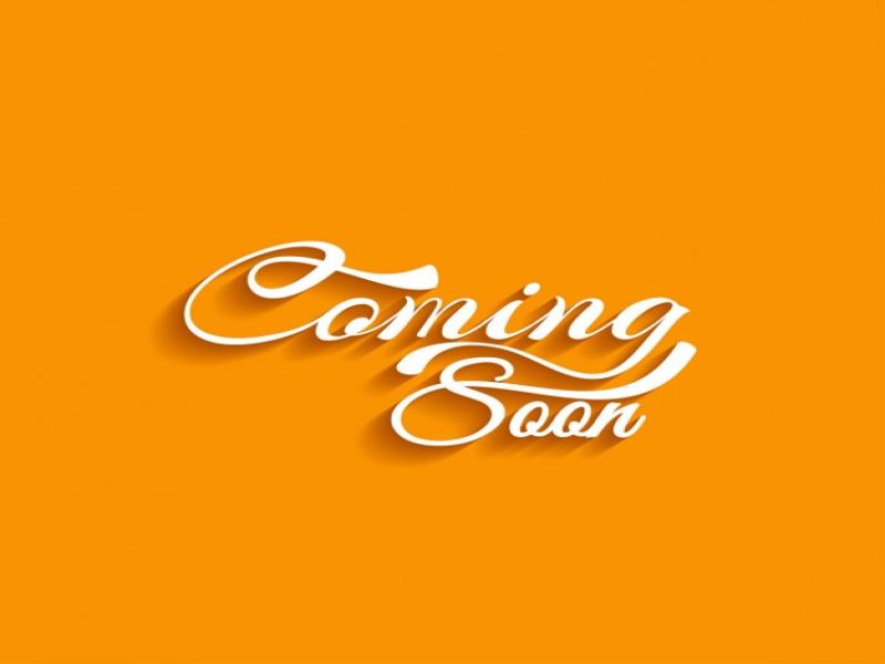 Coming Soon Sign Text Backgrounds
