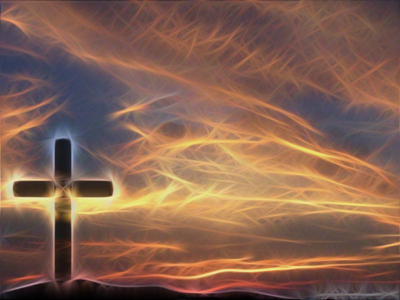 Cross Sky Christian Template Backgrounds