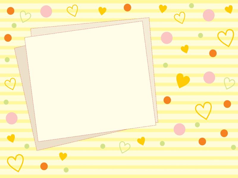 Cute Heart  PPT Backgrounds