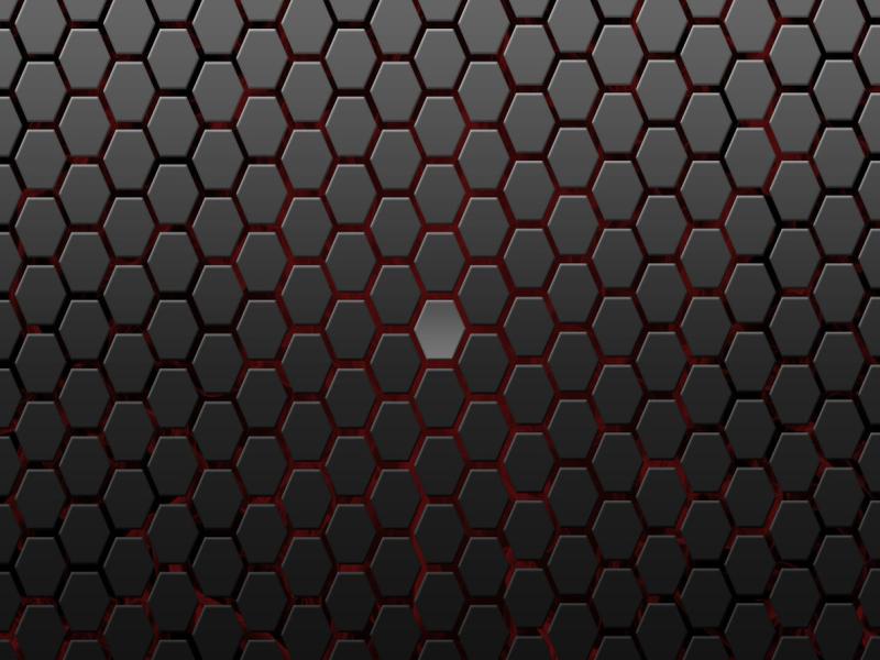Dark Black Hexagon Clip Art Backgrounds