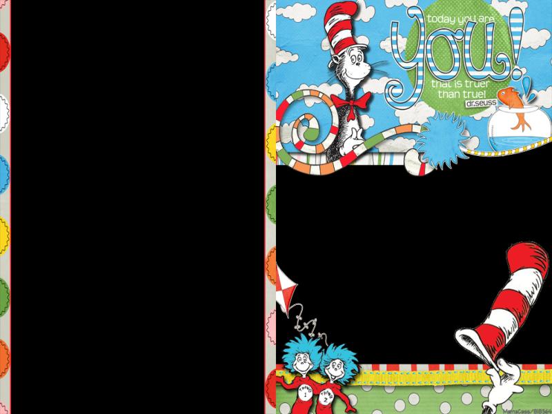 Dr Seuss Border Backgrounds