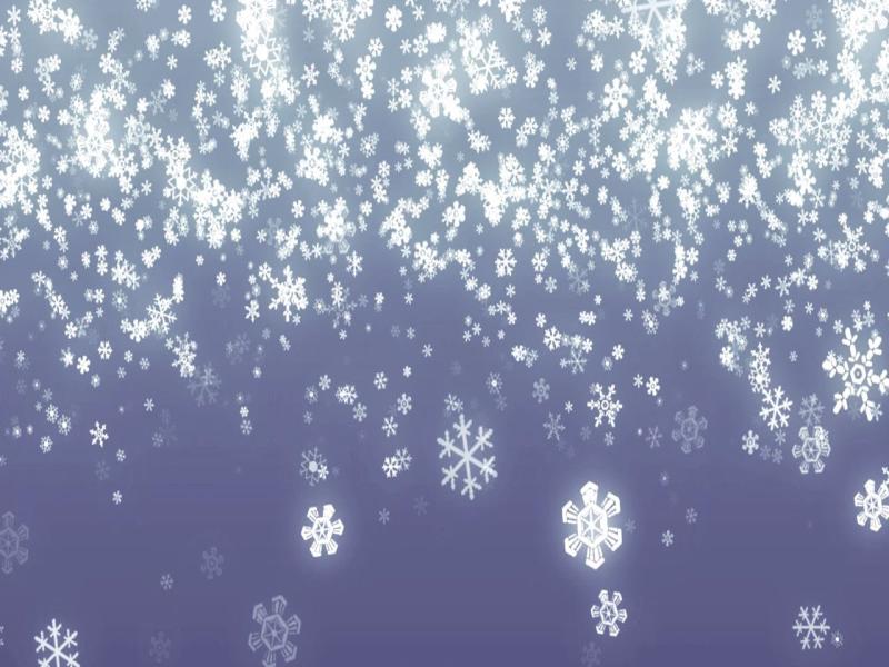 Falling Snowflakes Backgrounds