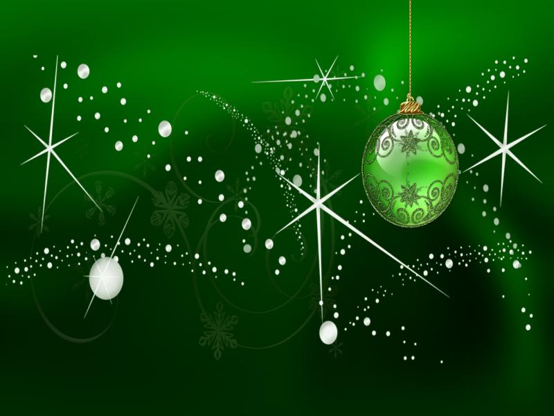 Fantastic Green Christmas Download Backgrounds