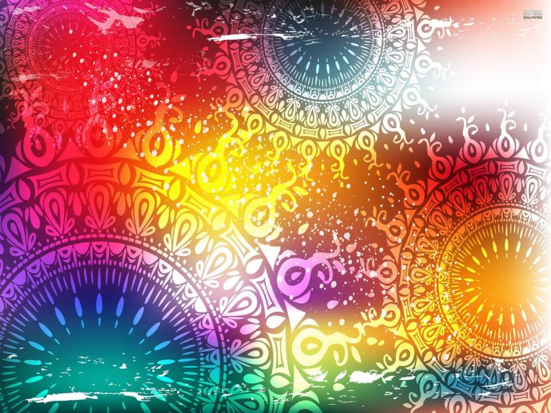Fantastic Psychedelic Art Hd Template Backgrounds