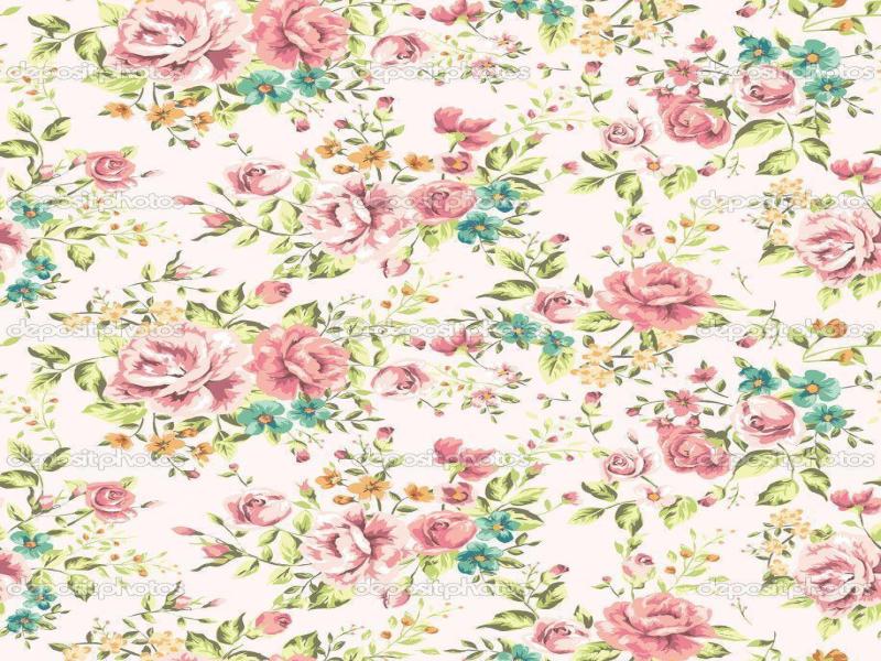 Fantastic Vintage Flowers Art Backgrounds