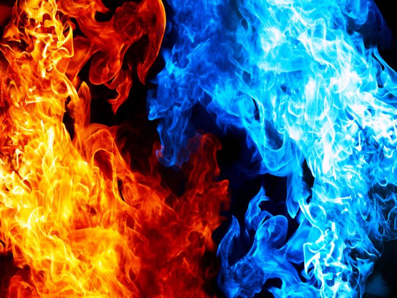 Fire Flame Wallpaper Backgrounds for Powerpoint Templates - PPT Backgrounds