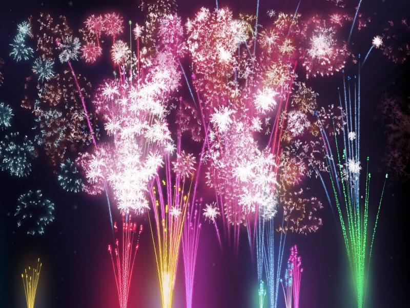 Fireworks Animated Backgrounds