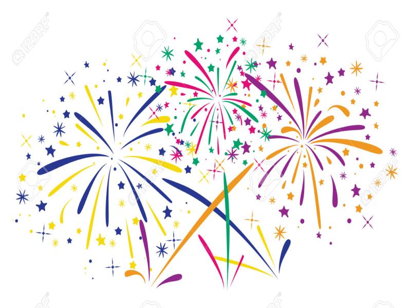 Fireworks White Design Backgrounds