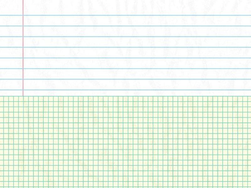 Flat and Square Notebook Paper Backgrounds