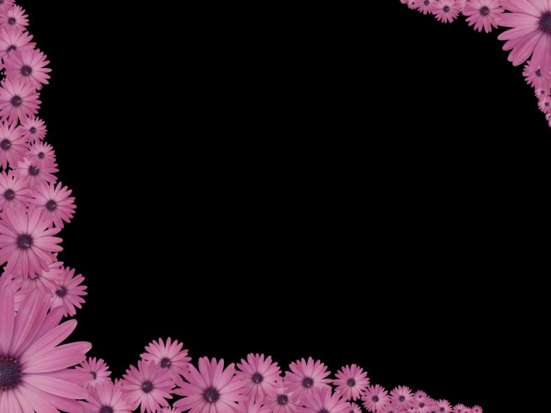 Flower Border Clipart Backgrounds