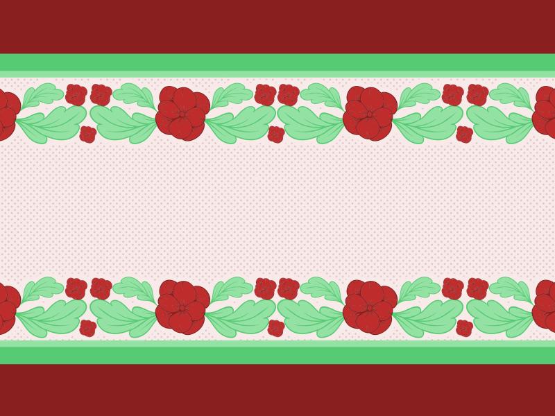 Flower Borders Backgrounds