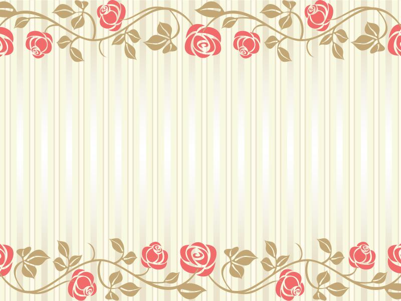 Flowers Wedding Frame Backgrounds