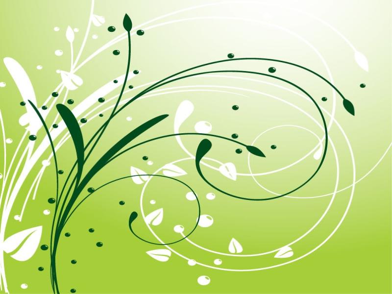 Flowery Simple Swirls Quality Backgrounds