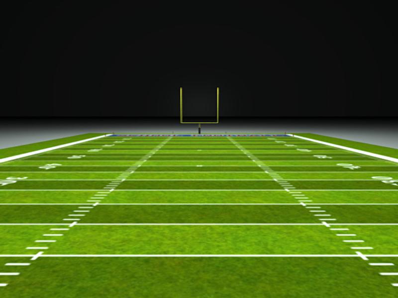 Football Field and Football   Art Backgrounds