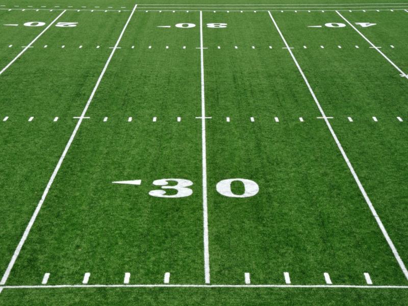 Football Fields Presentation Backgrounds