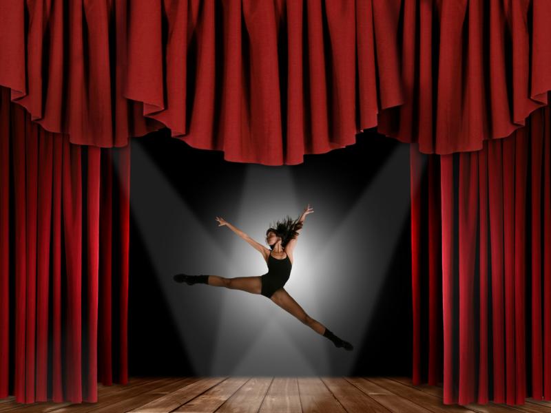 Free BALLET  Dance For PowerPoint  Sports Frame PPT Backgrounds