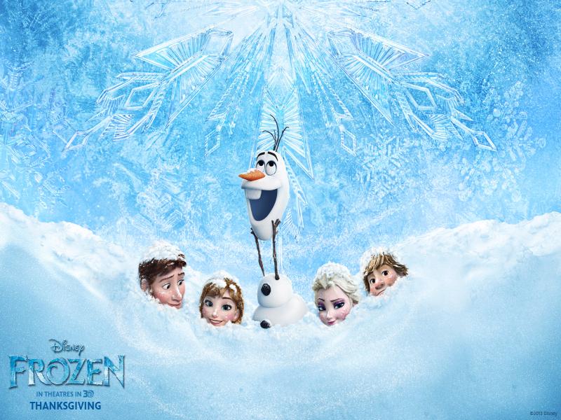 Frozen Art Backgrounds