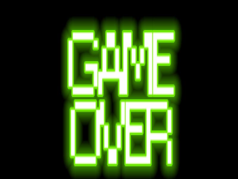 Game Over Design Backgrounds