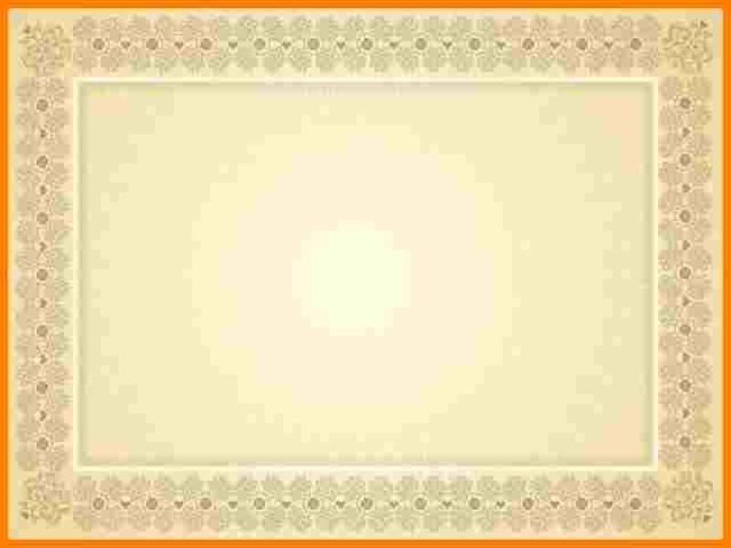 Gold Certificate Vintage Backgrounds