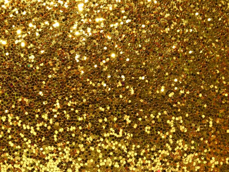 Gold Glitter Presentation Backgrounds