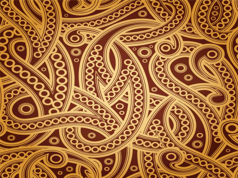 Golden Pattern Seamless Pattern Texture Vector Pattern Slides Backgrounds