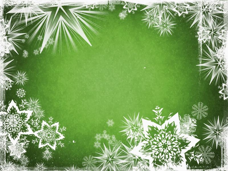 Green Christmas HD Picture Backgrounds
