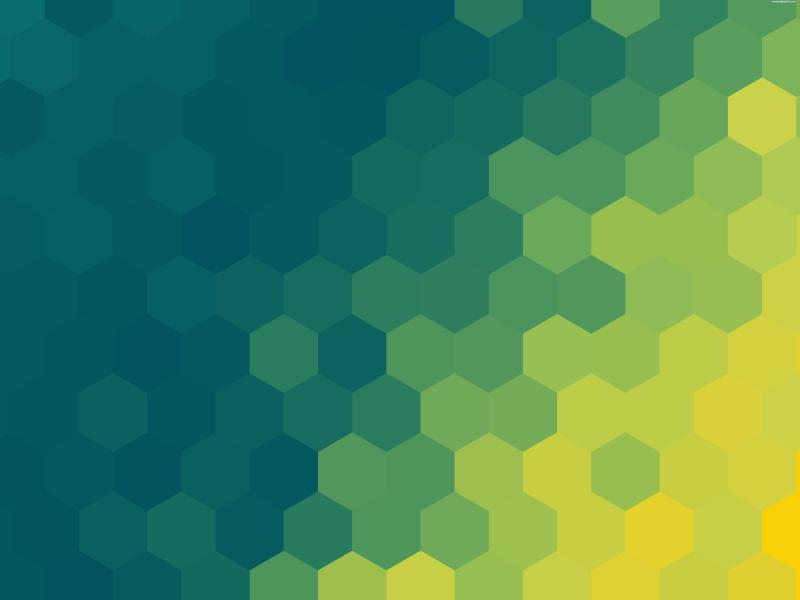 Green Hexagons Backgrounds