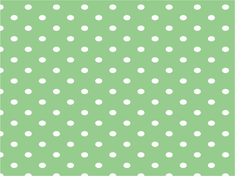 Green Polka Dot Slides Backgrounds