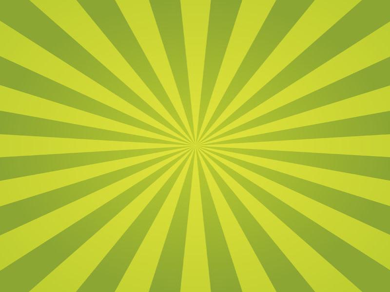 Green Sunburst Spring Backgrounds