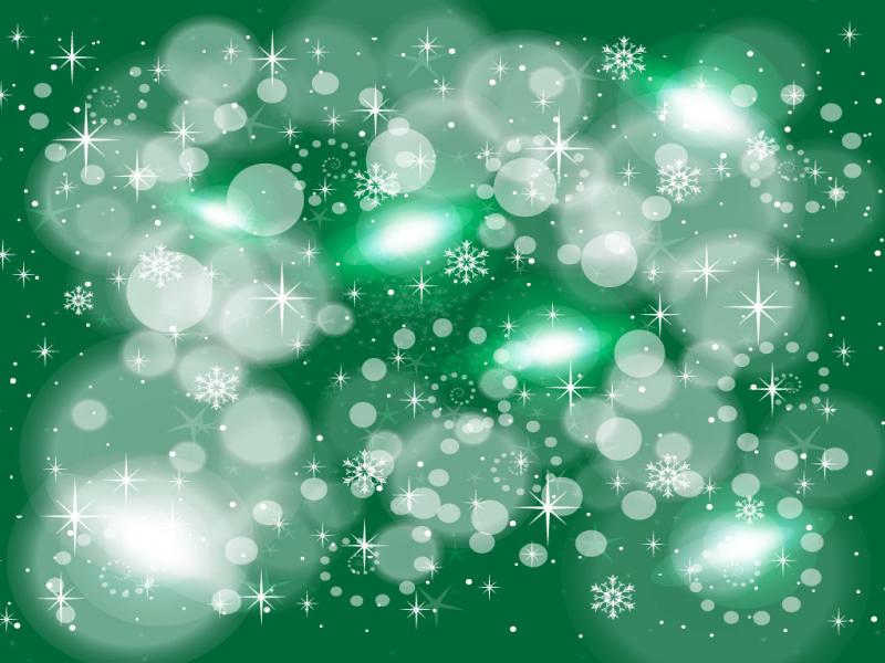 Green Winter Holiday Clipart Backgrounds